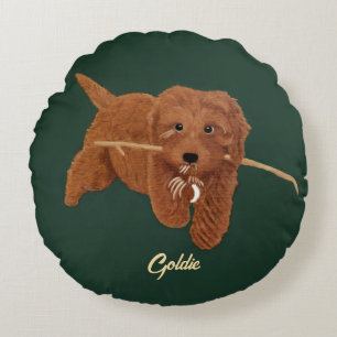 Coussins Ronds Goldie Doodle
