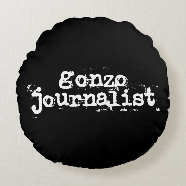 Coussins Ronds Gonzo Journaliste (Devant)