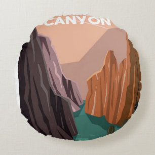 Coussins Ronds Grand Canyon