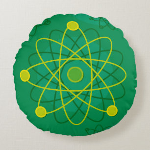 Coussins Ronds Graphique de la structure atomique