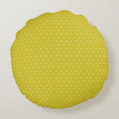 Coussins Ronds Green Polka (Dos)