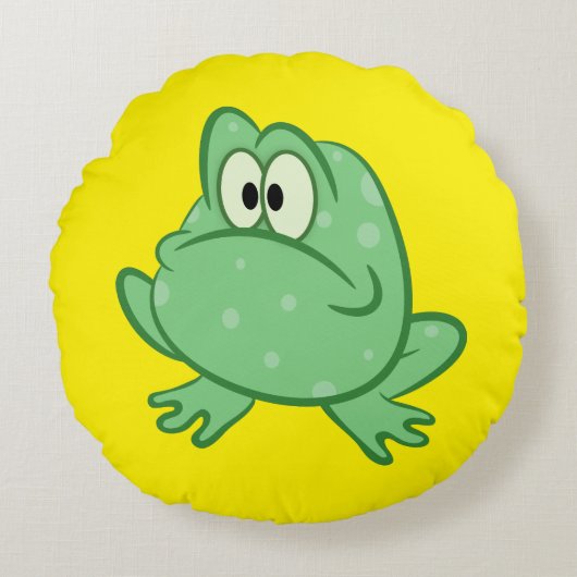 Coussins Ronds Grenouille (Devant)
