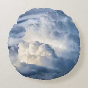 Coussins Ronds Groupe de nuages cumulus