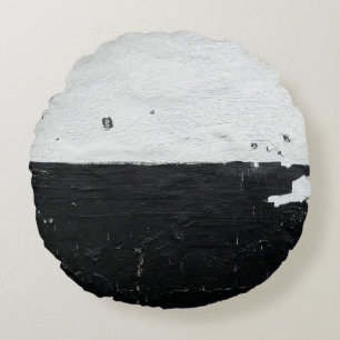 Coussins Ronds Grunge mural vieille texture sale