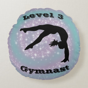 Coussins Ronds Gymnaste de niveau 3