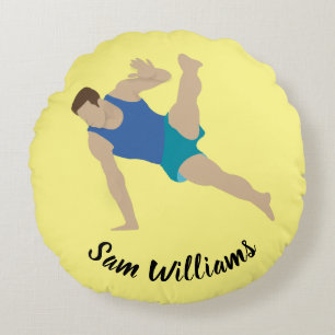Coussins Ronds Gymnaste masculin