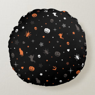 Coussins Ronds Halloween