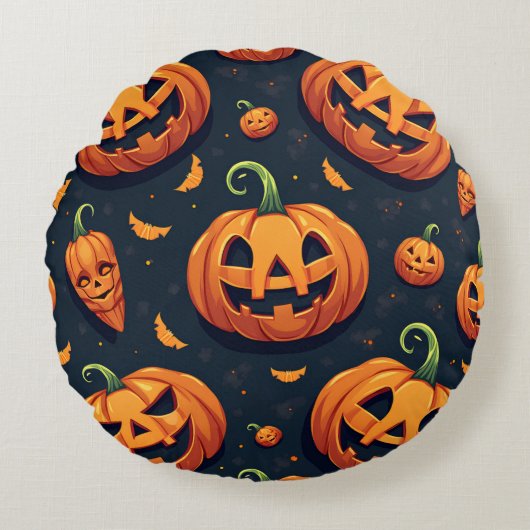 Coussins Ronds Halloween Cushion (Devant)