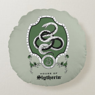Coussins Ronds HARRY POTTER™   Delicate Sketch SLYTHERIN™ Crest