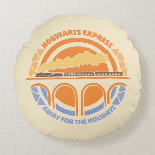Coussins Ronds HARRY POTTER™ | Express Summer Magic HOGWARTS™ (Devant)