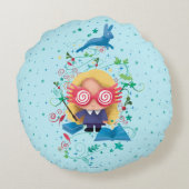 Coussins Ronds Harry Potter | Luna Lovegood Graphic (Dos)