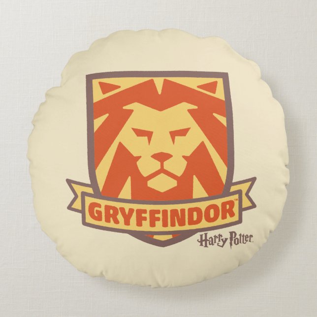 Coussins Ronds HARRY POTTER™ | Summer Magic GRYFFINDOR™ Crest (Devant)