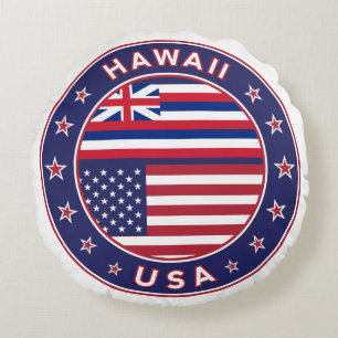 Coussins Ronds Hawaii