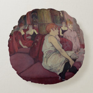 Coussins Ronds Henri De Toulouse-Lautrec dans le salon au RU
