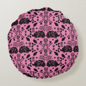 Coussins Ronds Hérisson Art populaire (Dos)