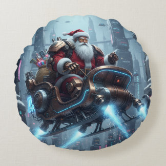 Coussins Ronds Holiday Throw Pillow