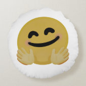 Coussins Ronds "Hug Emoji" (Dos)