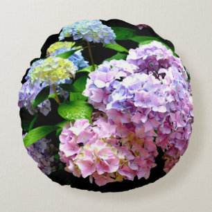 Coussins Ronds Hydrangea