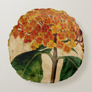 Coussins Ronds I floral vibrant