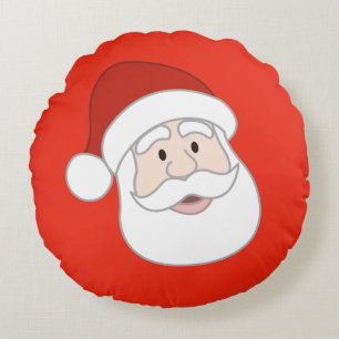 Coussins Ronds Illustration du père noël