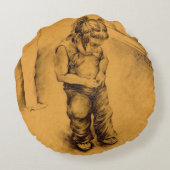 Coussins Ronds I'm Lost in Le Tianguie, Mexique (Dos)