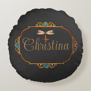 Coussins Ronds Imaginaire de conte fée magique Personnalisé