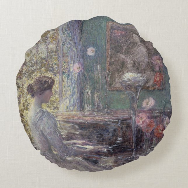 Coussins Ronds Improvisation par Frederick Childe Hassam (Dos)