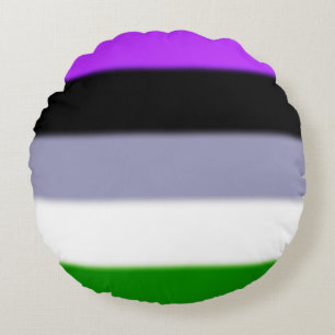 Coussins Ronds Indicateur Falln Genderqueer Pride