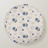 Coussins Ronds inspirational quotes for a baby (Dos)