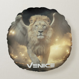 COUSSINS RONDS ITALIE - VENISE - LION AILÉ