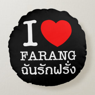 Coussins Ronds J'aime les Farang