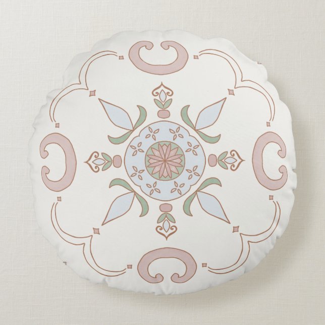 Coussins Ronds Japandi (Devant)