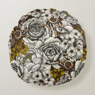 Coussins Ronds Jardin de tarentules 2