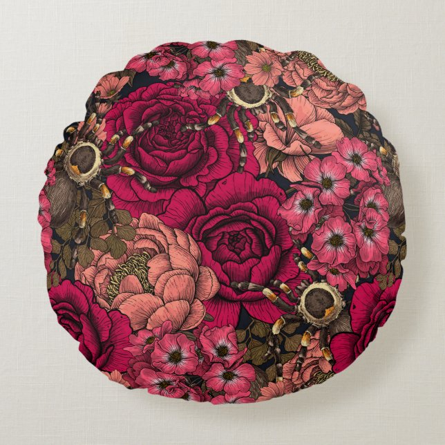 Coussins Ronds Jardin Tarantula 4 (Devant)