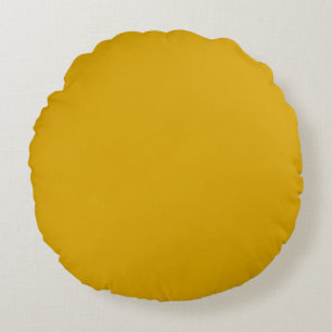 Coussins Ronds Jaune Moutarde