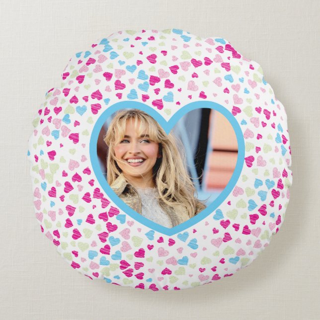 Coussins Ronds Je promets de rester, si tu promets de ne jamais p (Devant)