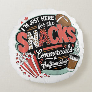 COUSSINS RONDS JE SUIS ICI POUR LES PAUSES, LES PUBS ET LA MI-TEM