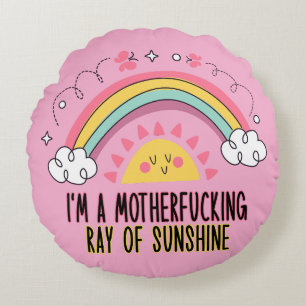 Coussins Ronds Je suis une Mère * Rayon de Sunshine Ensemble de s