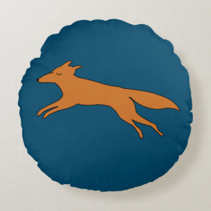 Coussins Ronds Jeune renard Ado