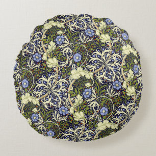 Coussins Ronds John Henry Dearle Motif d'algues
