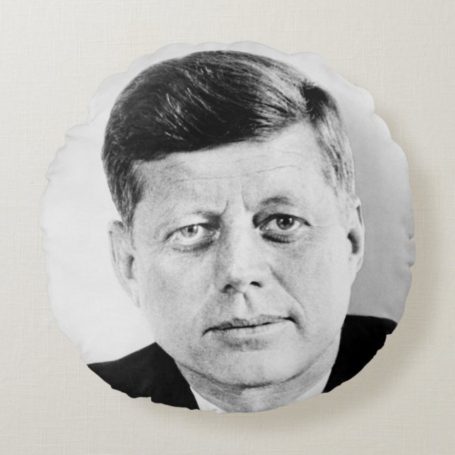 Coussins Ronds John Jack Kennedy Maison Blanche présidentielle am (Devant)