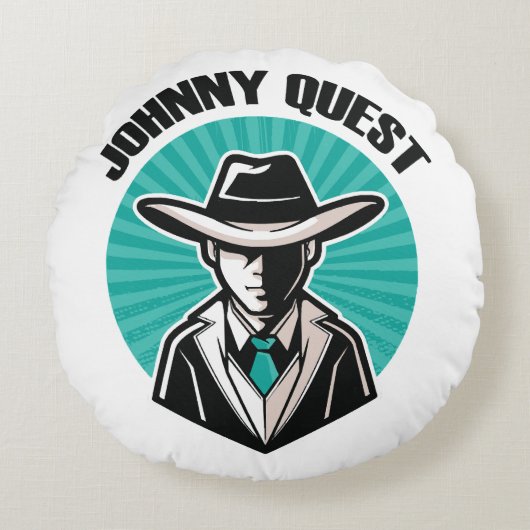 Coussins Ronds Johnny Quest (Devant)
