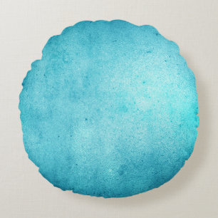 Coussins Ronds Joli bleu aqua