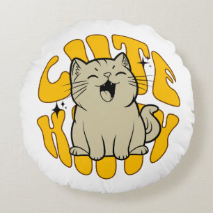 Coussins Ronds JOLI CHATON Petit, 3,2 cm (1,25")