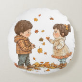 Coussins Ronds Jote Fall Kids Jouer (Devant)