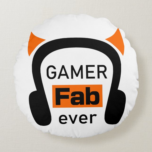 Coussins Ronds joueur fab-ever (Devant)