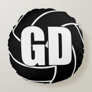 Coussins Ronds Joueurs de netball - Défense des objectifs - GD