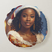 COUSSINS RONDS JOYEUX NOËL (Dos)