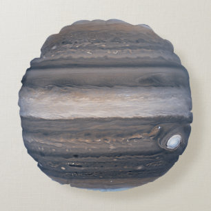 Coussins Ronds Jupiter en infrarouge, télescope spatial James Web