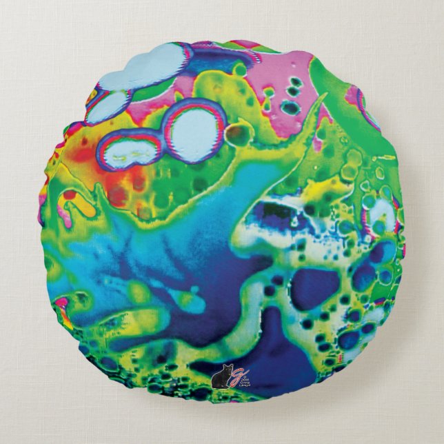 Coussins Ronds Jus Masseuse (Devant)